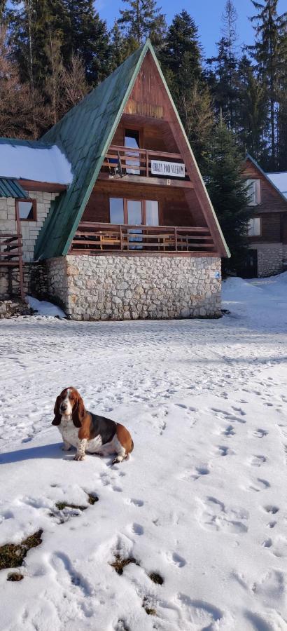 Chata Pod Vlekom Dedinky Buitenkant foto